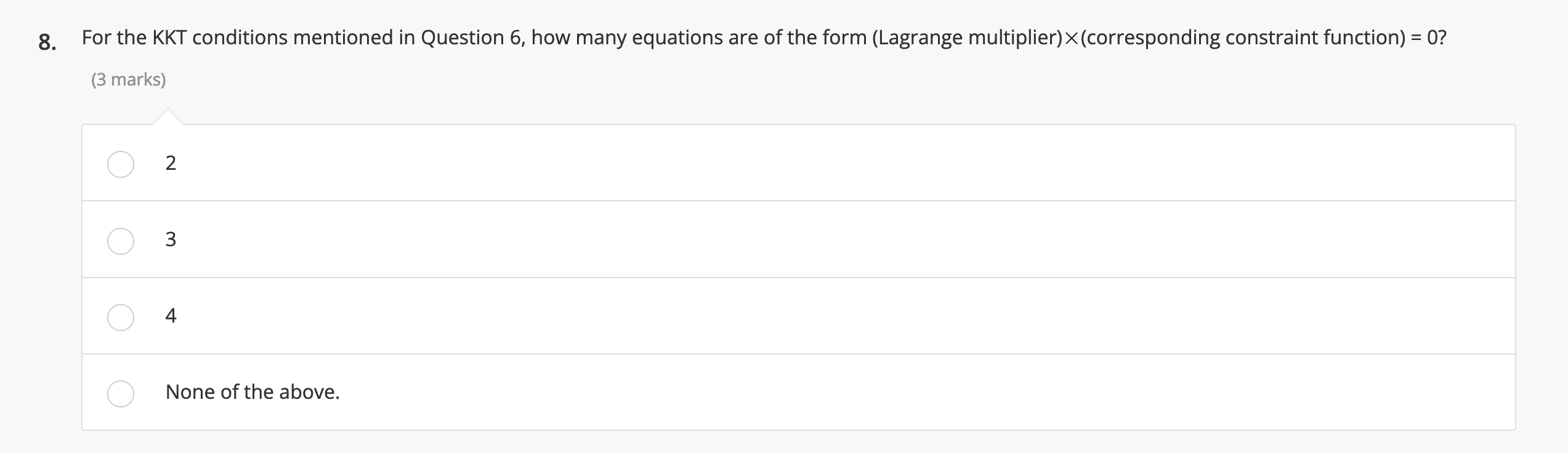 this new maximization nonlinear program? (3 marks) The objective function is convex.