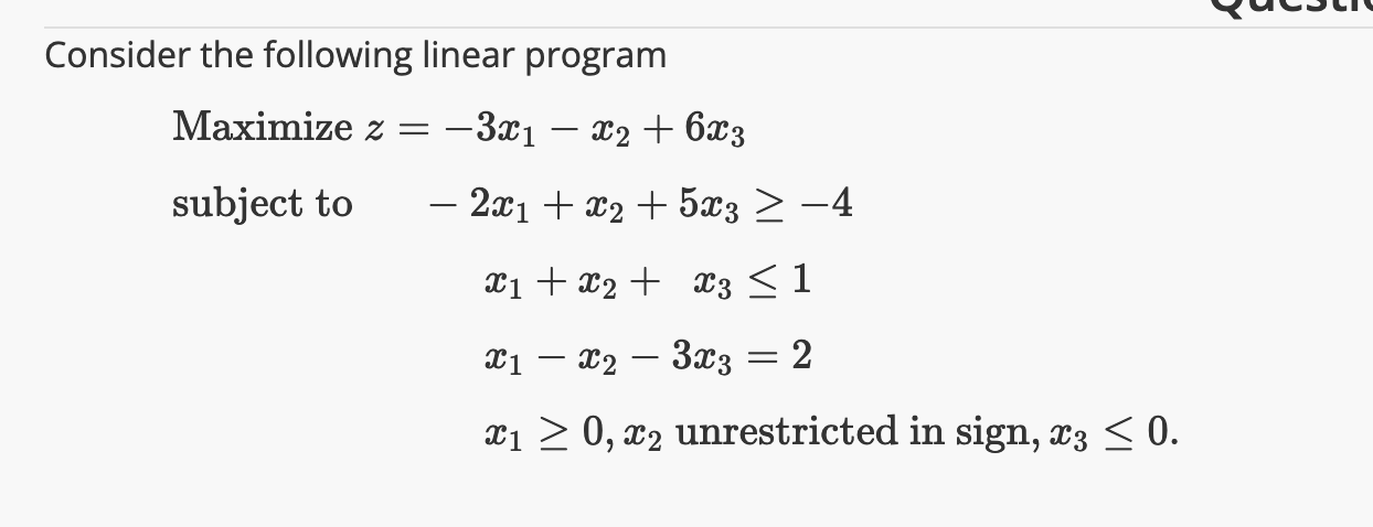 concave. The objective function is both convex and concave. 6. How many