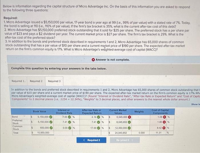 please show steps on how to solve Below is information regarding the