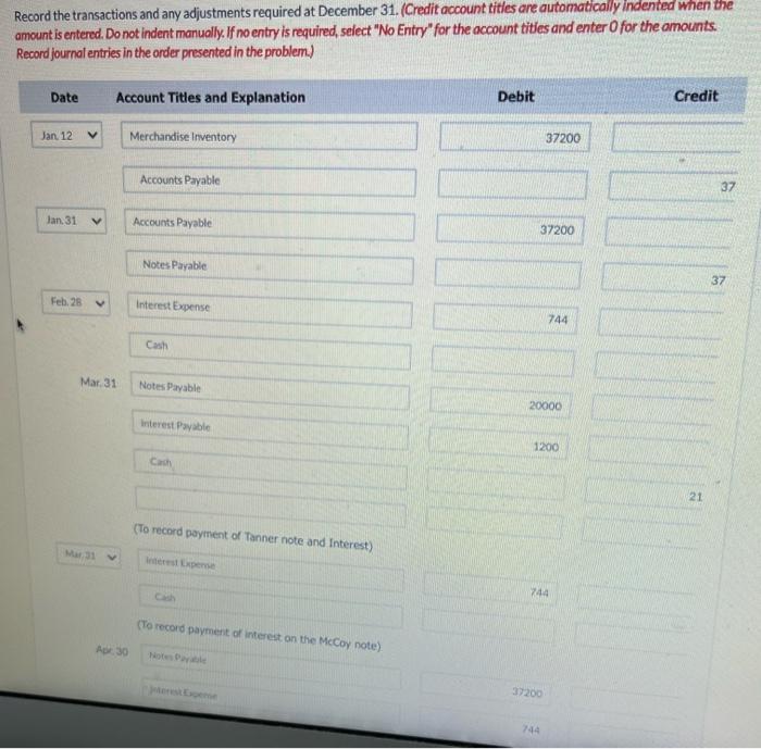 liabilities section of the December 31, 2020, balance sheet of Pharoah Company