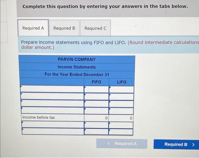 different inventory cost flow methods (specific Identification, FIFO, LIFO, and weighted average)