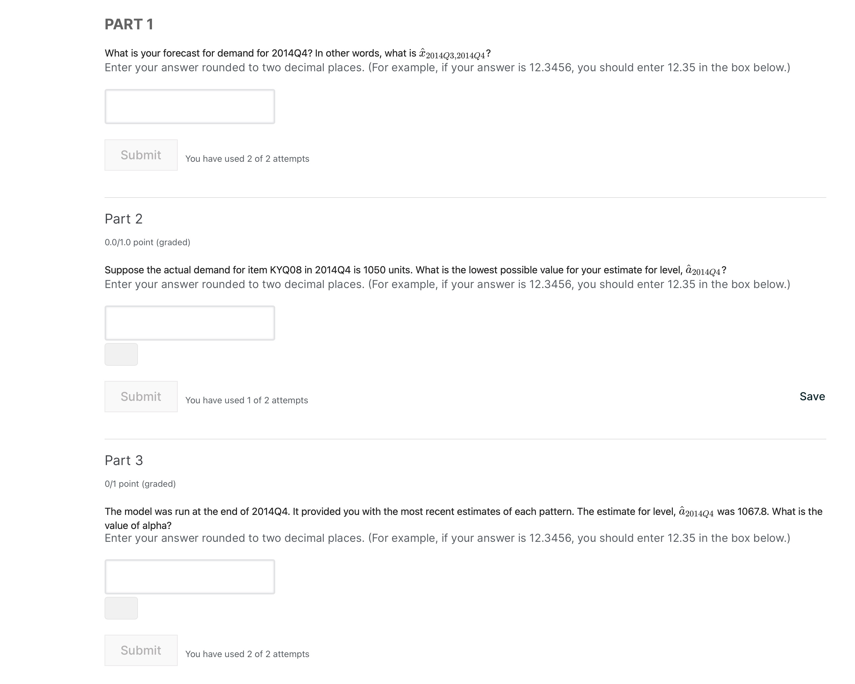 2021 17:00 CEST Graded Assignment 1 0.0/1.0 point (graded) You are hired