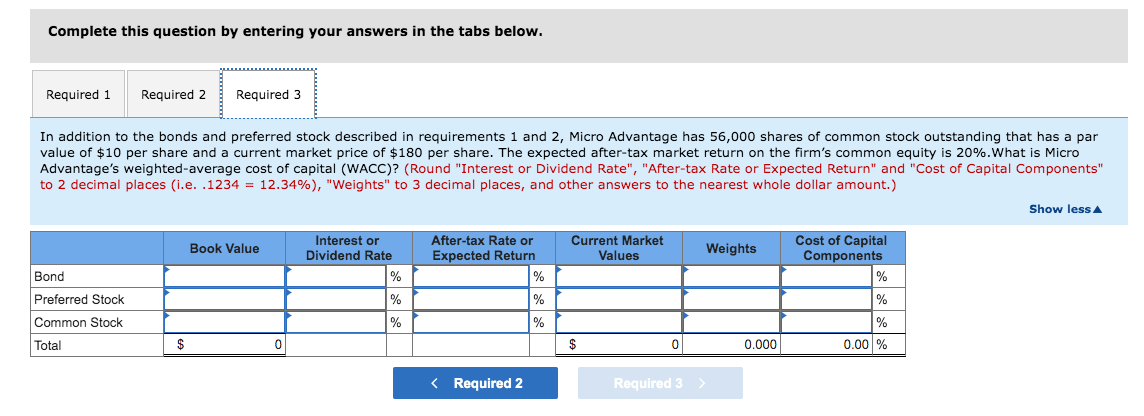 you are asked to respond to the following three questions: Required: 1.