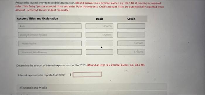 please need help how to figure out the interest expense to be
