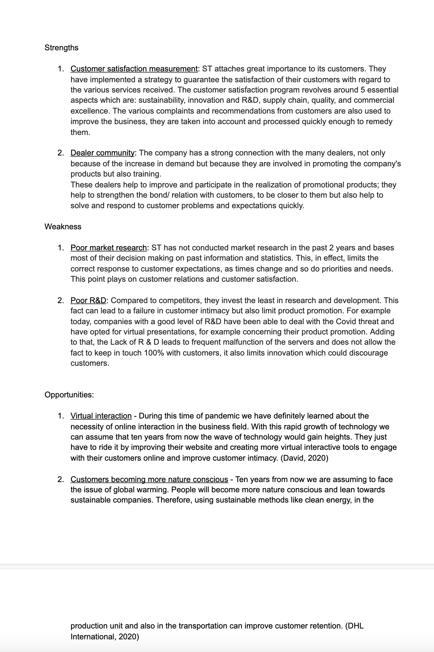 Final Project Work BUSI410 - Group 6 November 20, 2020 C D