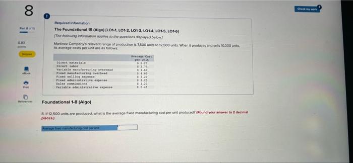 LO1-4, LO1-5, LO1-6) [The following information applies to the questions displayed below)