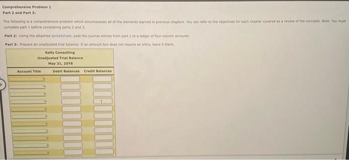 Earnings Kelly Consulting Post-Closing Trial Balance April 30, 20Y8 Account No. 11