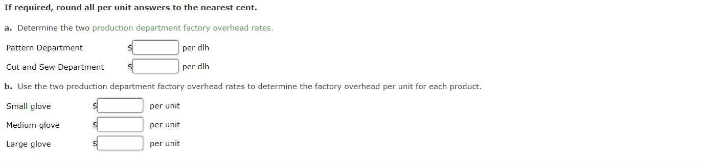 Inc., produces three sizes of sports gloves: small, medium, and large. A
