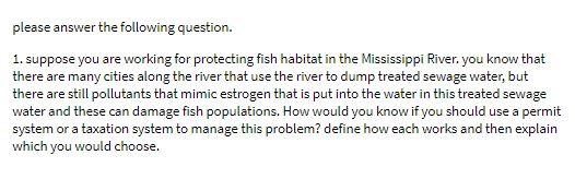 please answer the following question. 1. suppose you are working for