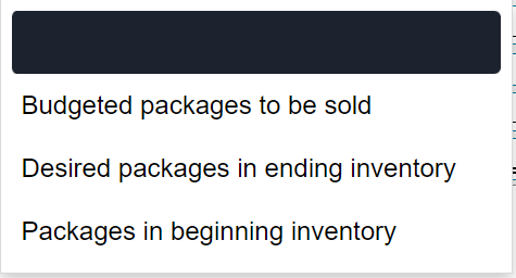 These are the options for the boxes on the left. Plz answer