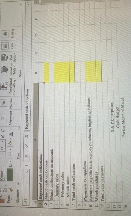 Cash sales $ 1,600 $ 6 Sales on account 25,000 7 Total