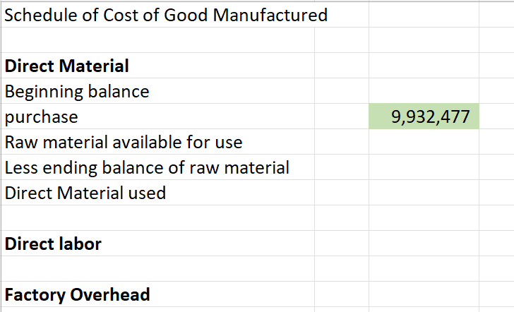 a column called Total Product Cost, etc.) Daily Sales Worksheet: Step 1: