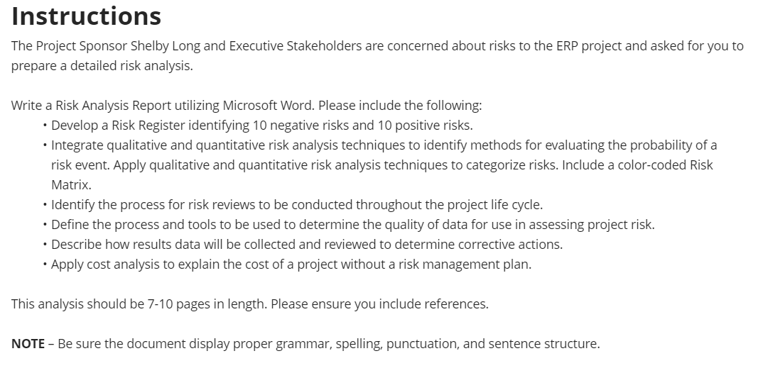 new Enterprise Resource Planning (ERP) system with optimization for the needs of