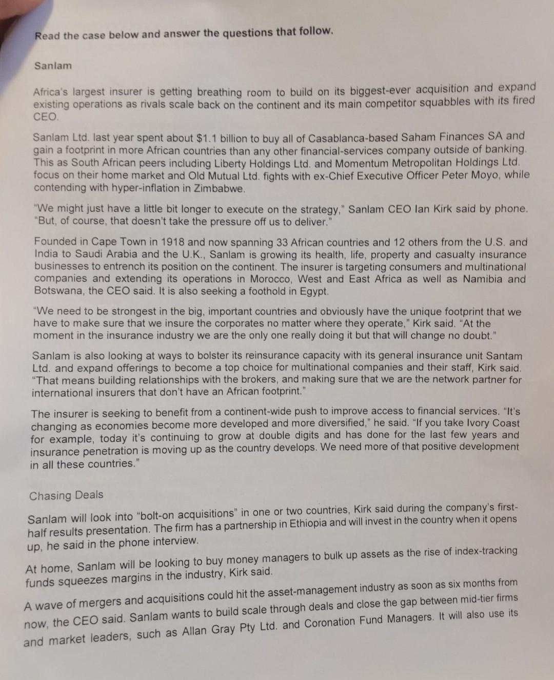 please kindly assist with both question one and 2 Read the