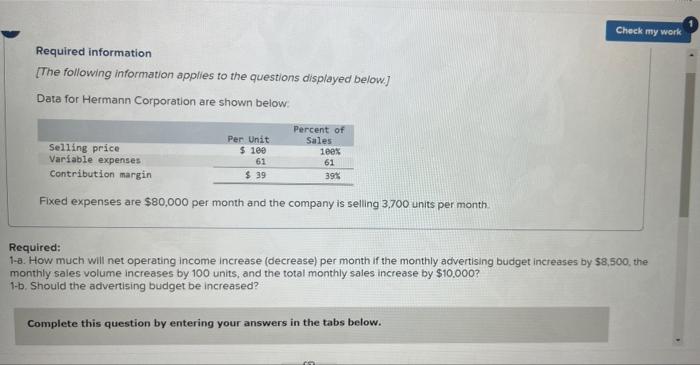 clear organized complete answer please do the 2 requirements Check my work