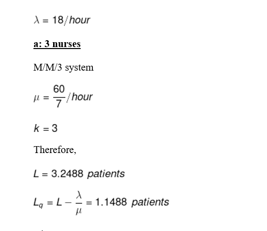 if you used M/M/1 or M/M/s for each option calculation. At the