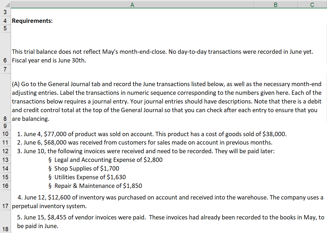 Mostly need help on C and D. Please show cell references.