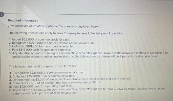-record year 2 transactions in general journal form and post them to