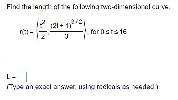 will give thumbs up to correct answer! Find the length of