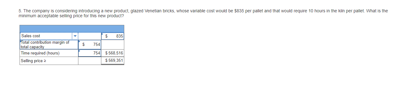 Brick, Inc., manufactures bricks using clay deposits on the company's property. Raw