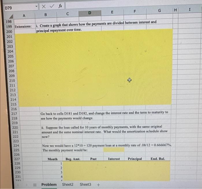 problem j. Suppose you bought a house and took out a mortgage