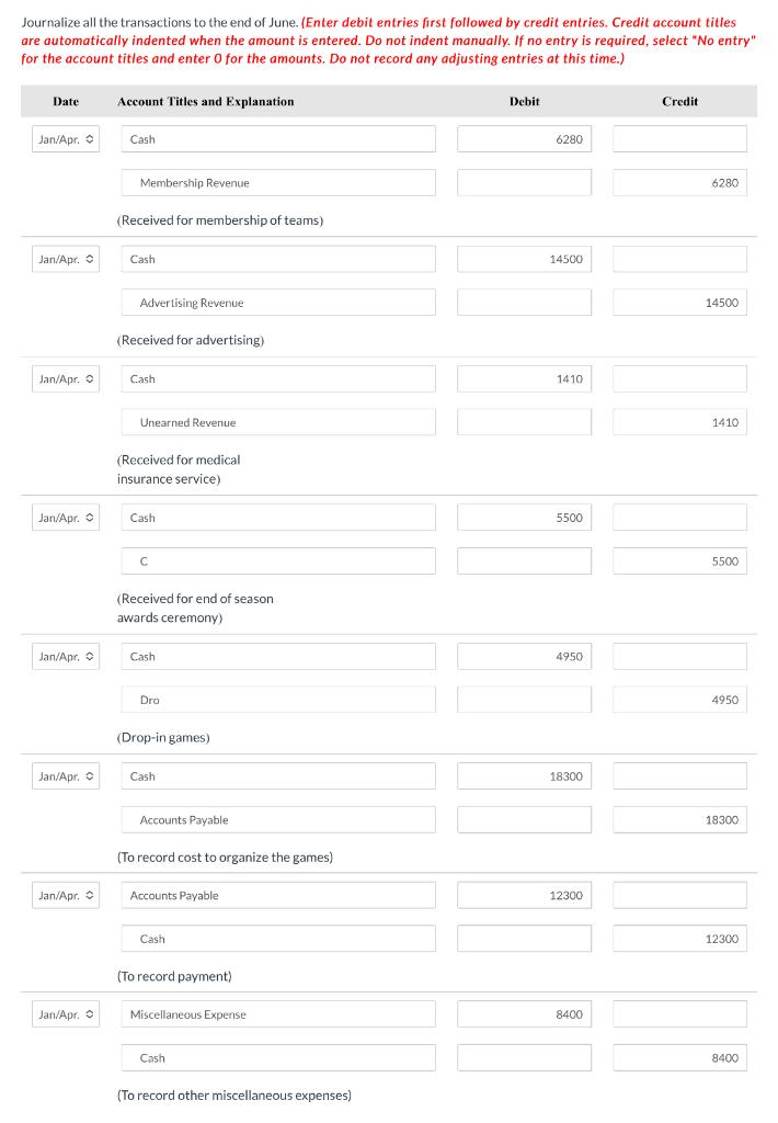 - Please help me to complete my assignment Womens Summer Hockey Ltd.