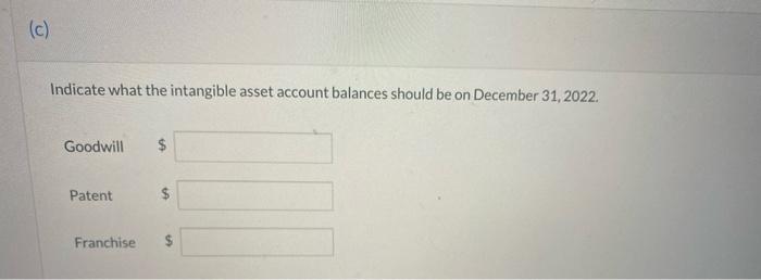 only need part c thank you will like (c) Indicate what the