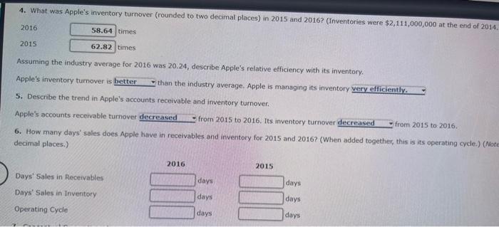 6-8? Using Apple's 10-K, answer the following questions: 1. Looking at Note