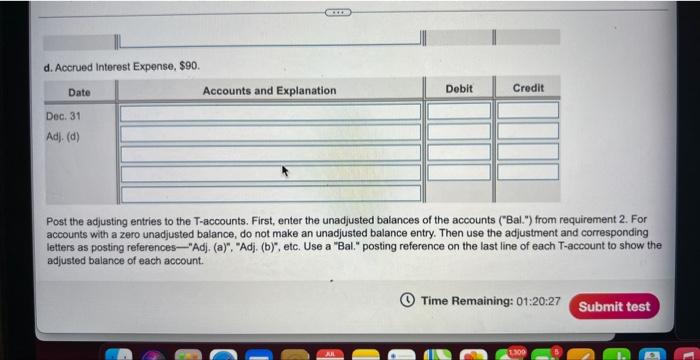 the last line of the journal entry table.) Dec. 1: Walker contributed