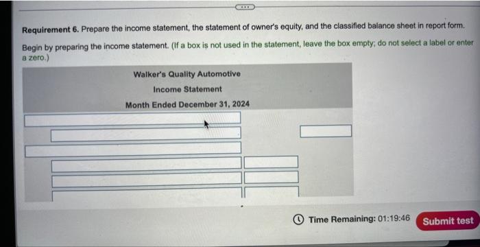 (Click the icon to view the adjusting data.) Read the requirements. Debit