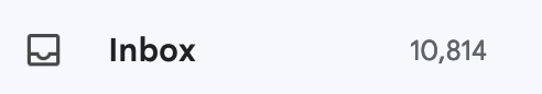 how do I keep my inbox cleaner over time Inbox 10,814
