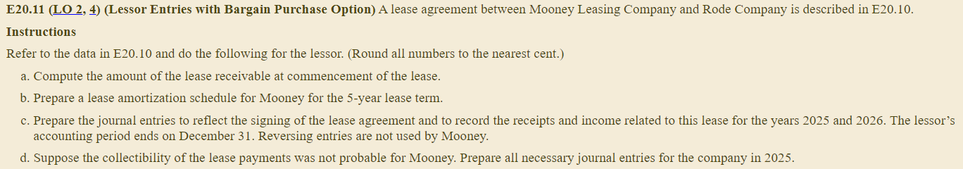 Discuss the nature of this lease to Rode. b. Discuss the nature