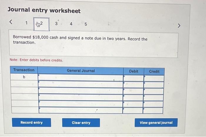 LO 2-5] [The following information applies to the questions displayed below.] Assume