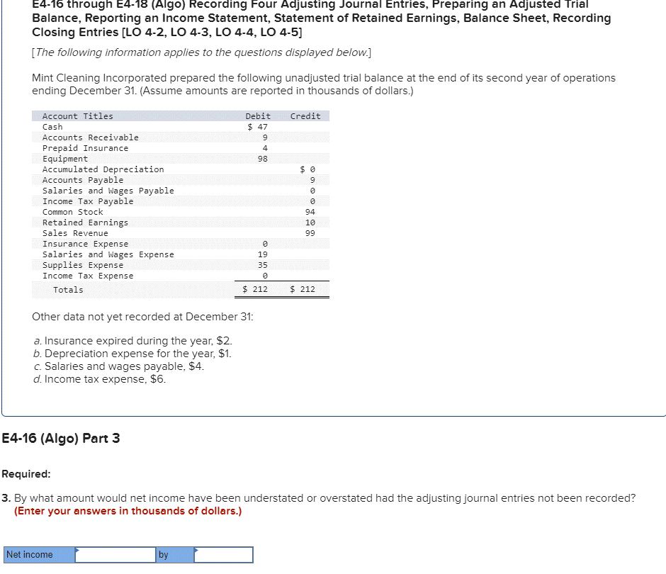 Recording Closing Entries [LO 4-2, LO 4-3, LO 4-4, LO 4-5] [The