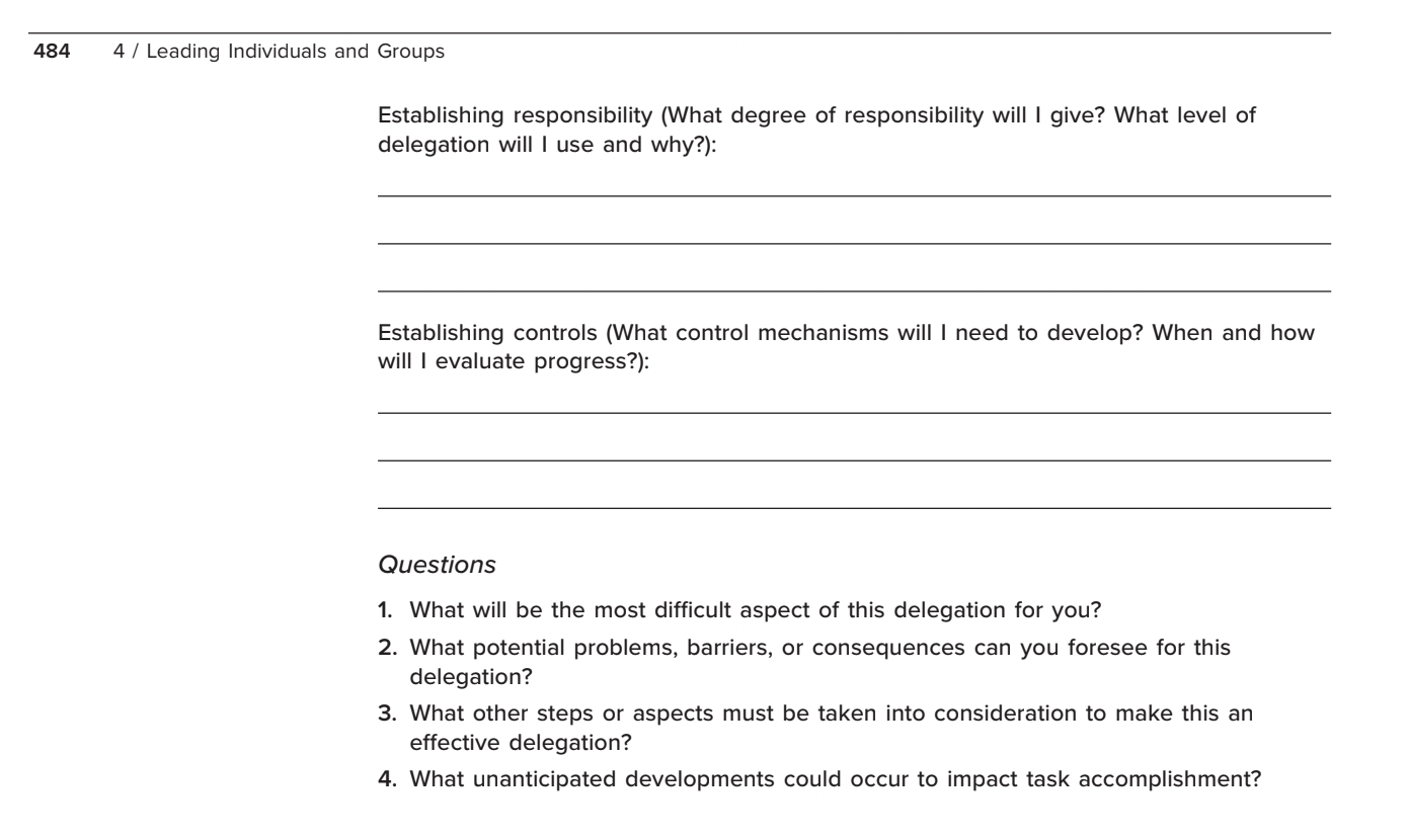 project, or organizational task (from a fraternity, fundraiser, committee activity), think of