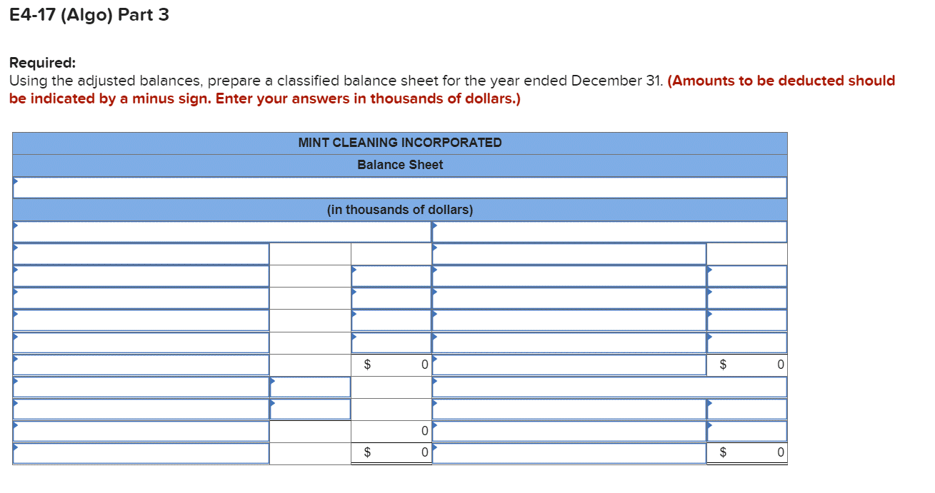of operations ending December 31. (Assume amounts are reported in thousands of