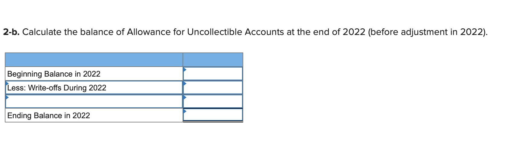 2021, cash collections on these accounts total $104,000. Pave estimates that 25%