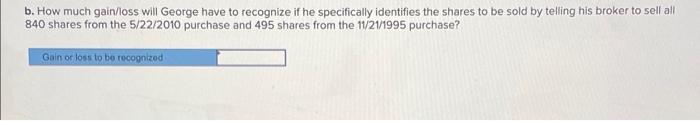 5-2) (Algo) [The following information applies to the questions displayed below) George