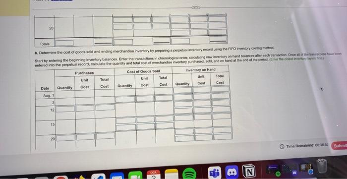 specific identification method. Assume the following costing information for the books sold