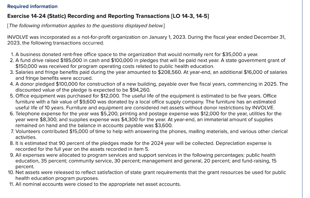 please help with the question marked with an x please Exercise 14-24