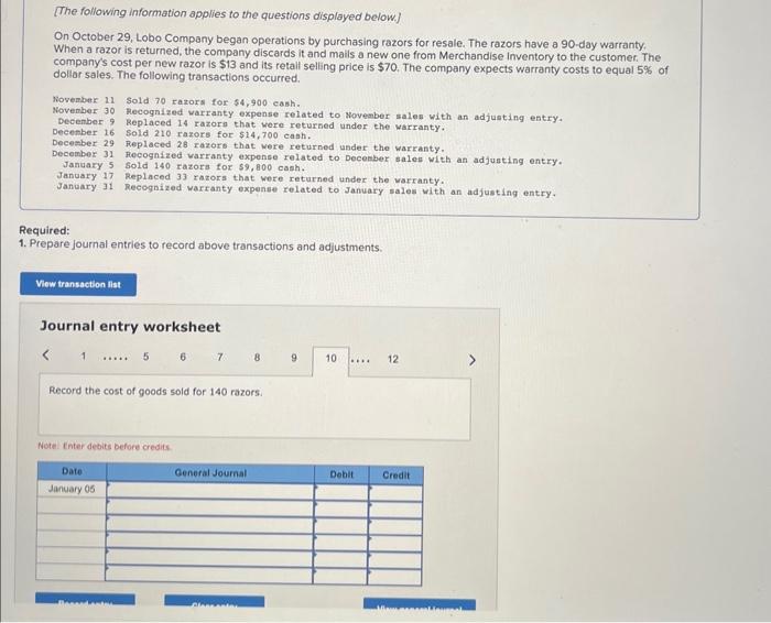 expense related to November sales with an adjusting entry. December 9 Replaced