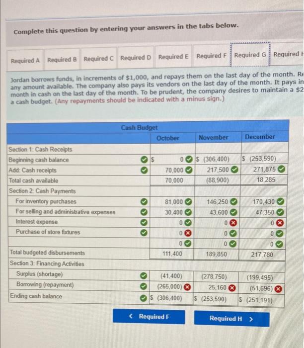 have a red 'X' next to them. the rest is correct hope