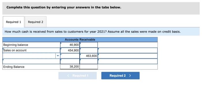 for the Quick Study below. (Algo) [The following information applies to the
