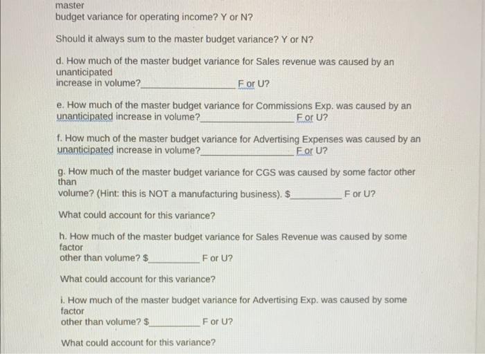 performance report are included and complete just answer questions please and thank