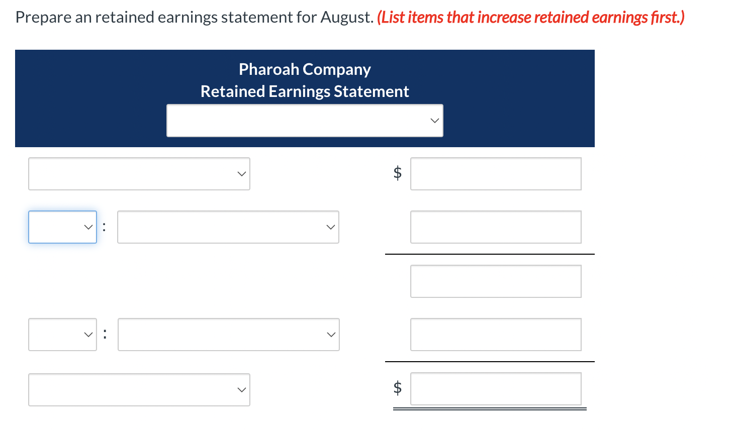 analysis of transactions for Pharoah Company, a certified public accounting firm, for