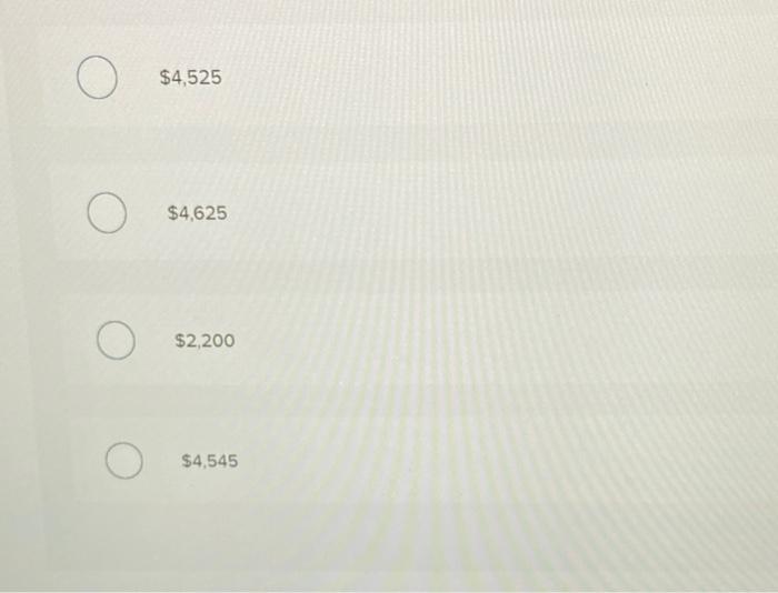 $5,500 at the end of two years, assuming an interest rate of