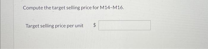 B manufactures and sells reading Limps. Each desk has a reading lamp