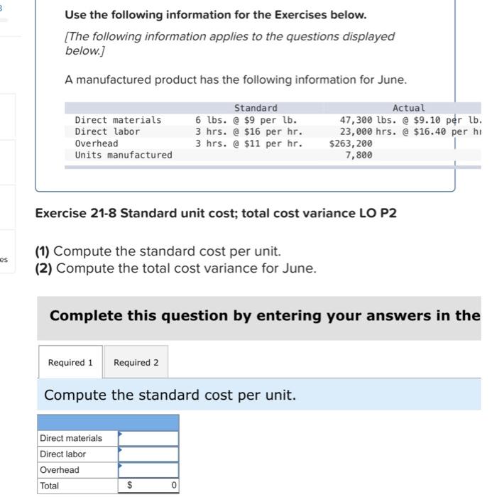  Compute the total cost variance for June. (Indicate the effect of