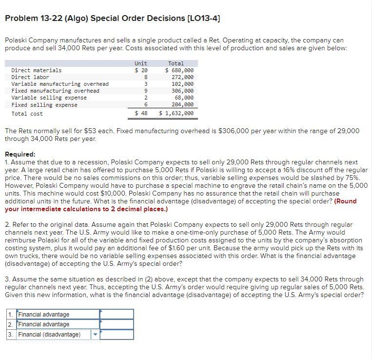 Need help with second and third problems. I have the first