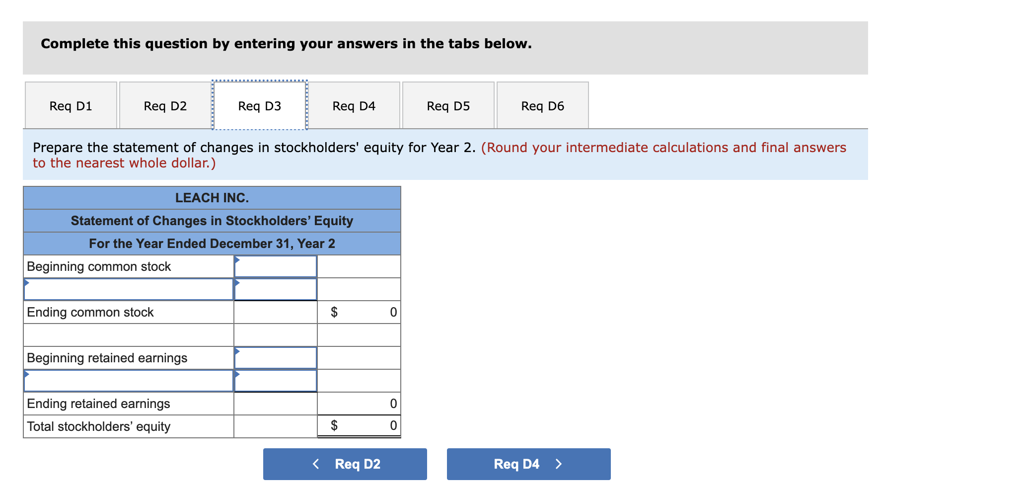 of common stock for cash. 2. Provided $80,000 of services on account.